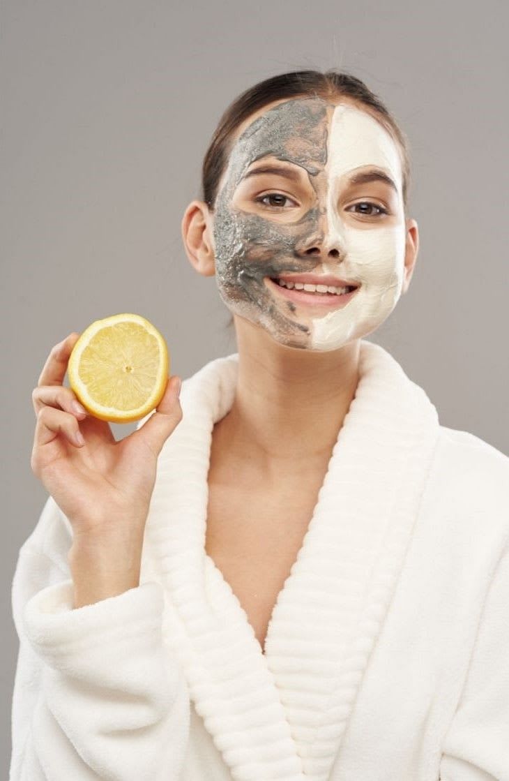 Orange deals face mask